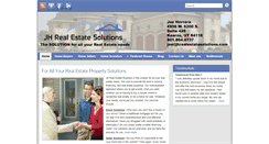 Desktop Screenshot of jhrealestatesolutions.com
